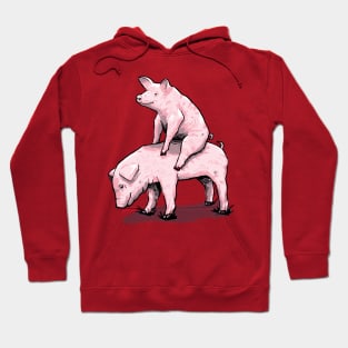 Piggy Back Ride Tee Shirt Hoodie